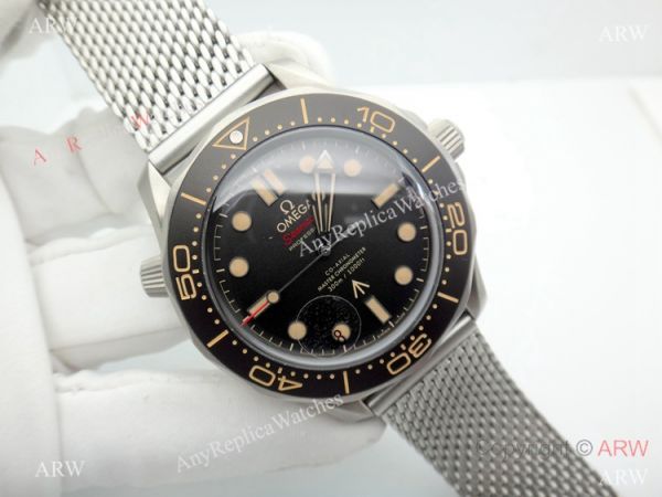 VS Factory Omega Seamaster 300M James Bond &8216;No Time To Die Replica Watches VS Factory Omega Seamaster 300M James Bond &8216;No Time To Die Replica Watches