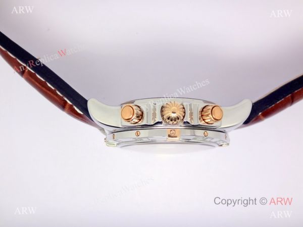 Replica Breitling Chronomat Swiss watch Rose gold subdial Replica Breitling Chronomat Swiss watch Rose gold subdial