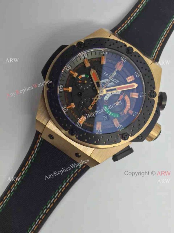 Copy Hublot F1 Geneve Watch Rose Gold Case Copy Hublot F1 Geneve Watch Rose Gold Case