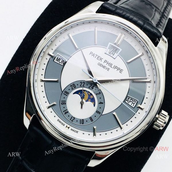 AAA Replica Patek Philippe Annual Calendar Blue Dial Men Watch Cal324 AAA Replica Patek Philippe Annual Calendar Blue Dial Men Watch Cal324