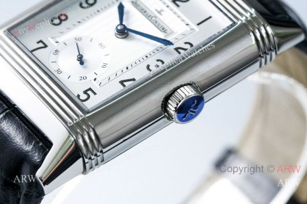 AN Factory Swiss Grade Copy Jaeger-LeCoultre Q2788520 Reverso Duoface Watch SS White Face AN Factory Swiss Grade Copy Jaeger-LeCoultre Q2788520 Reverso Duoface Watch SS White Face