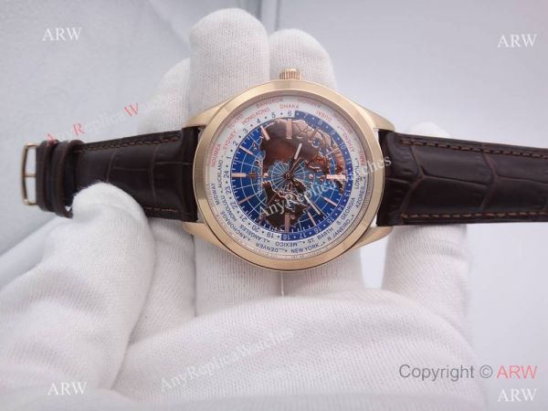 Swiss Replica Jaeger-LeCoultre Geophysic Universal Time Watch Rose gold Swiss Replica Jaeger-LeCoultre Geophysic Universal Time Watch Rose gold