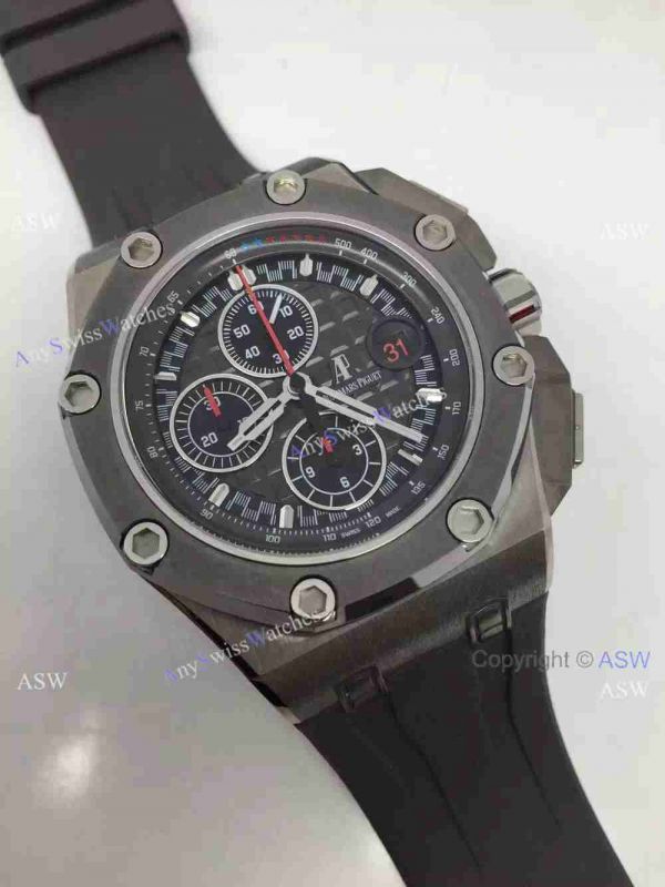 Swiss 3126 Audemars Piguet Michael Schumacher Black Dial Watch Swiss 3126 Audemars Piguet Michael Schumacher Black Dial Watch