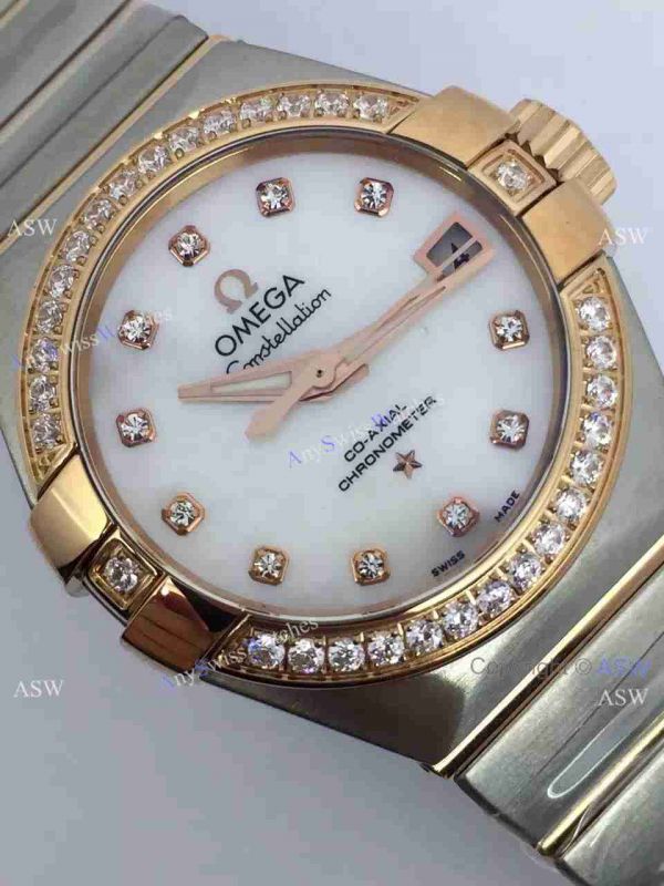 Replica Swiss Omega Constellation Watch Diamond Dial Replica Swiss Omega Constellation Watch Diamond Dial