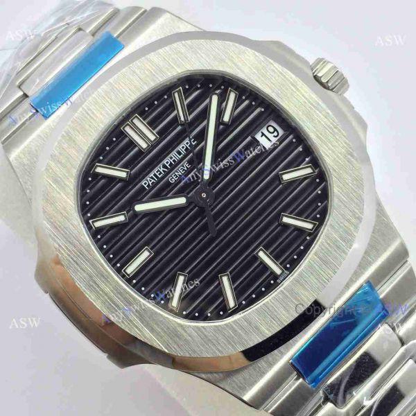 AAA Grade Swiss Copy Patek Philippe Geneve Watch Black Dial AAA Grade Swiss Copy Patek Philippe Geneve Watch Black Dial
