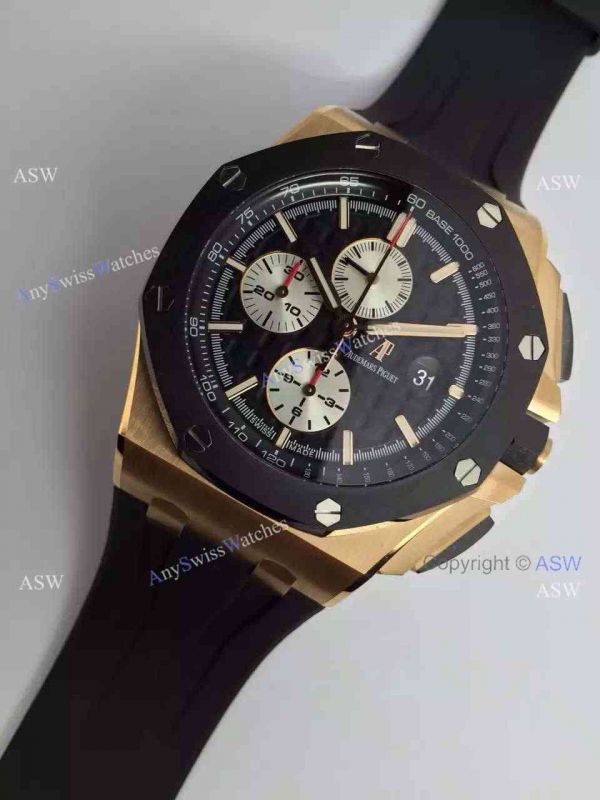Swiss Audemars Piguet Royal Oak Offshore EARRICHELLO Replica Watch ROSE GOLD Swiss Audemars Piguet Royal Oak Offshore EARRICHELLO Replica Watch ROSE GOLD