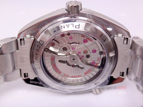 Swiss Replica Omega Seamaster Co-Axial Watch SS Orange Swiss Replica Omega Seamaster Co-Axial Watch SS Orange