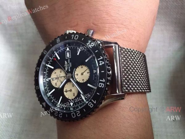 New 2016 Breitling CHRONOLINER SS Black Chronograph Dial Replica Watch New 2016 Breitling CHRONOLINER SS Black Chronograph Dial Replica Watch