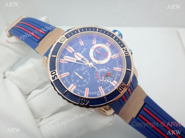 Replica Ulysse Nardin Diver Chronograph Hammerhead Shark Rose Gold Watch Replica Ulysse Nardin Diver Chronograph Hammerhead Shark Rose Gold Watch