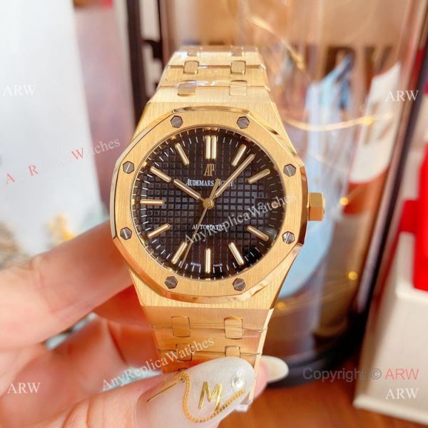 Copy Audemars Piguet Royal Oak Gray Dial Automatic Watches 37mm Lady Copy Audemars Piguet Royal Oak Gray Dial Automatic Watches 37mm Lady