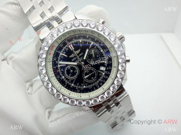Replica Breitling For Bentley Motors Diamond Bezel Watch For Sale Replica Breitling For Bentley Motors Diamond Bezel Watch For Sale