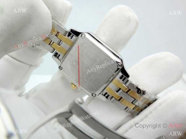 Copy Cartier Panthere Two Tone Diamond Bezel Watch 22mm Ladies Copy Cartier Panthere Two Tone Diamond Bezel Watch 22mm Ladies