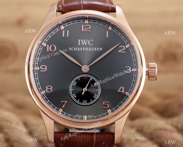 IWC Portuguese 8 Days Rose gold Ardoise Dial Replica IWC Watch IWC Portuguese 8 Days Rose gold Ardoise Dial Replica IWC Watch