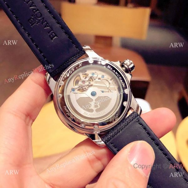 New Copy Blancpain Fifty Fathoms Tourbillon Watch SS Blue Dial SWISS QUALITY New Copy Blancpain Fifty Fathoms Tourbillon Watch SS Blue Dial SWISS QUALITY