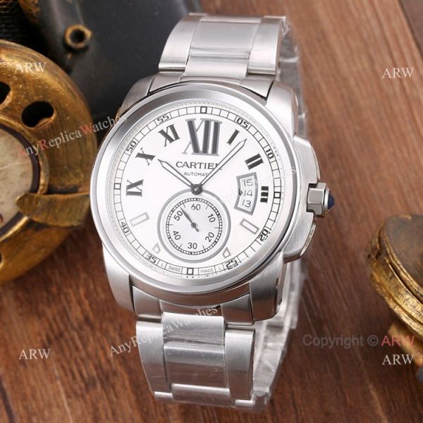 High Quality Replica Cartier Calibre de Cartier 2 Tone Rose Gold Watches High Quality Replica Cartier Calibre de Cartier 2 Tone Rose Gold Watches