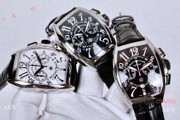 Franck Muller Mariner Chronograph Mens Watch SS Black Dial Franck Muller Mariner Chronograph Mens Watch SS Black Dial