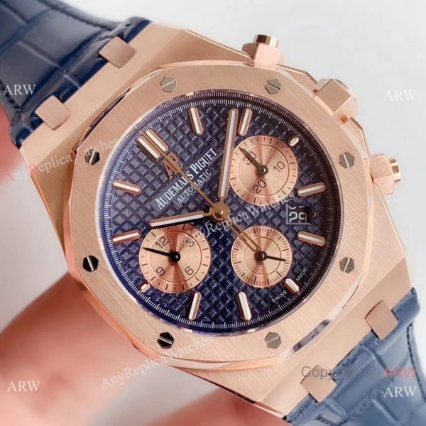 BF Factory Audemars Piguet Royal Oak 26331or Copy Watch Rose Gold Blue Face BF Factory Audemars Piguet Royal Oak 26331or Copy Watch Rose Gold Blue Face