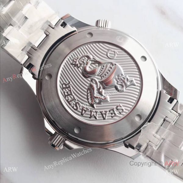 AAA Swiss Omega Seamaster James Bond Watch SS Blue Dial Blue Ceramic AAA Swiss Omega Seamaster James Bond Watch SS Blue Dial Blue Ceramic