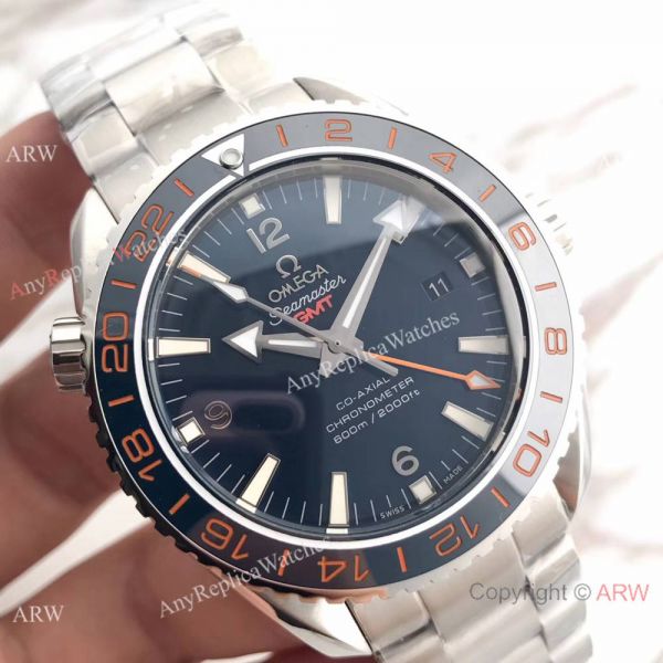 New Version Of Omega Seamaster GMT Swiss 8605 Replica Watch Dark Blue Ceramic New Version Of Omega Seamaster GMT Swiss 8605 Replica Watch Dark Blue Ceramic