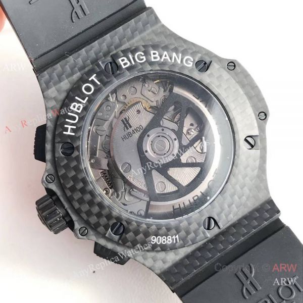 Replica Hublot Big Bang Black Carbon-Fiber Case Watch 4100 Swiss Grade Replica Hublot Big Bang Black Carbon-Fiber Case Watch 4100 Swiss Grade