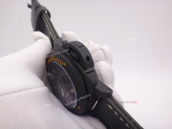 Panerai Luminor Submersible Ceramica PAM508 Replica Watch Brown Markers Panerai Luminor Submersible Ceramica PAM508 Replica Watch Brown Markers