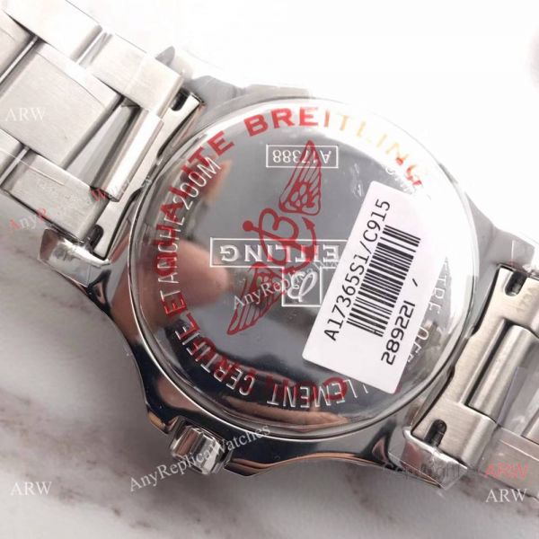 Breitling Colt Automatic 44mm Wrist Watch SS White Dial Newest Replica Breitling Colt Automatic 44mm Wrist Watch SS White Dial Newest Replica