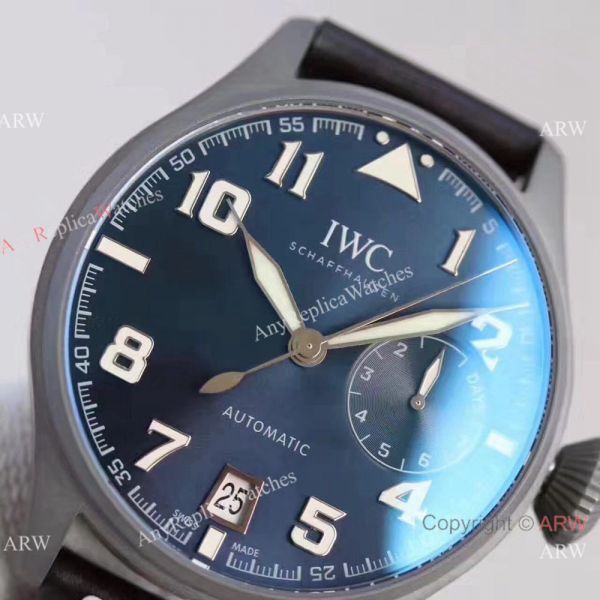 New IWC Big Pilots Fake Watch 7 Days Power Reserve 46mm / Titanium Blue Dial New IWC Big Pilots Fake Watch 7 Days Power Reserve 46mm / Titanium Blue Dial