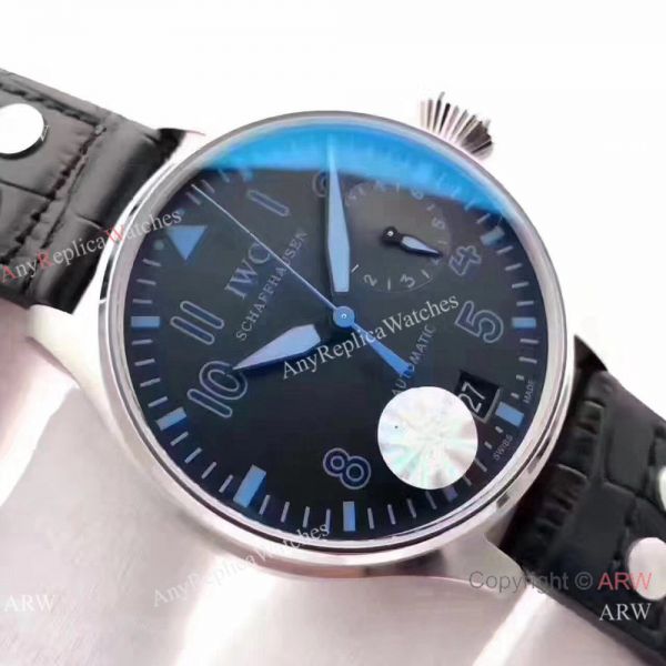New IWC Big Pilots 7 days Muhammad Ali Watch SS BlueBlack Dial New IWC Big Pilots 7 days Muhammad Ali Watch SS BlueBlack Dial