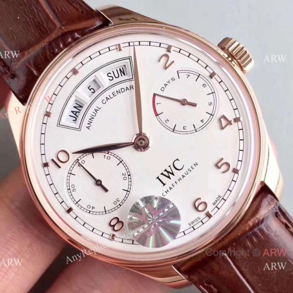 New SWISS Copy IWC Annual Calendar Automatic Watch Rose Gold New SWISS Copy IWC Annual Calendar Automatic Watch Rose Gold
