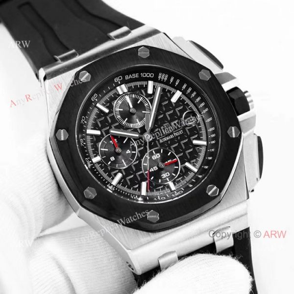 Royal Oak Offshore Replica Audemars Piguet Watches For Sale SS Black Rubber Strap Luxury Watch Royal Oak Offshore Replica Audemars Piguet Watches For Sale SS Black Rubber Strap Luxury Watch
