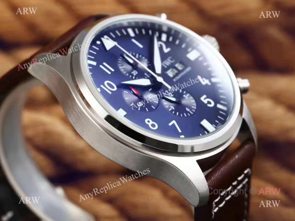 Replica IWC Pilots Chronograph Spitfire Dark Blue Dial Watch at Anyreplicawatch Replica IWC Pilots Chronograph Spitfire Dark Blue Dial Watch at Anyreplicawatch