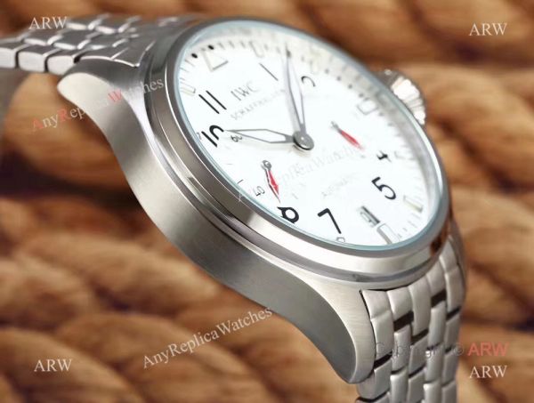 NEW IWC Schaffhausen Portugieser Replica Watch Stainless Steel White Dial 44mm NEW IWC Schaffhausen Portugieser Replica Watch Stainless Steel White Dial 44mm