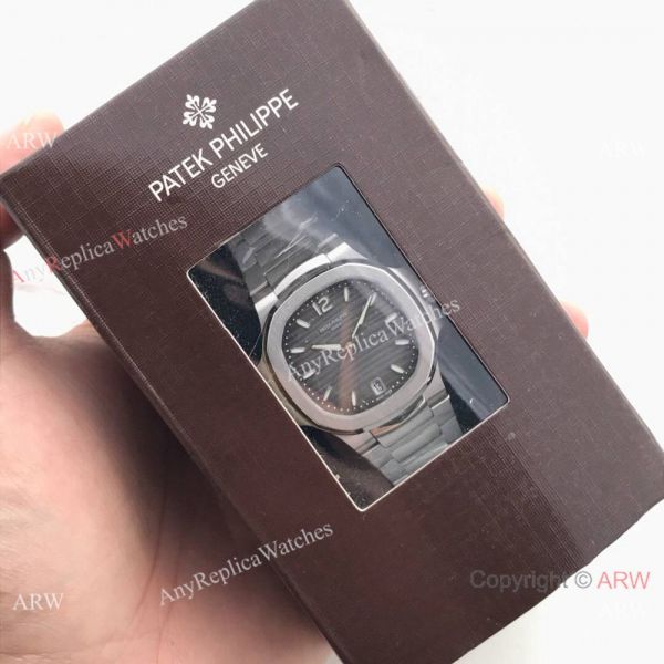 Swiss Replica Patek Philippe AAA Nautilus 7118 Watch Gray Face Stainless Steel Swiss Replica Patek Philippe AAA Nautilus 7118 Watch Gray Face Stainless Steel