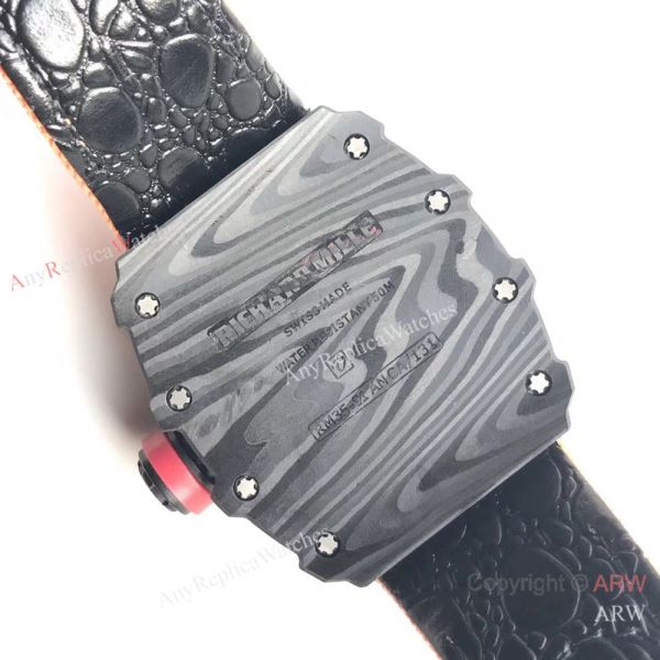 Replica Richard Mille RM 35-01 Rafael Nadal Carbon Watch Orange Nylon Strap Replica Richard Mille RM 35-01 Rafael Nadal Carbon Watch Orange Nylon Strap