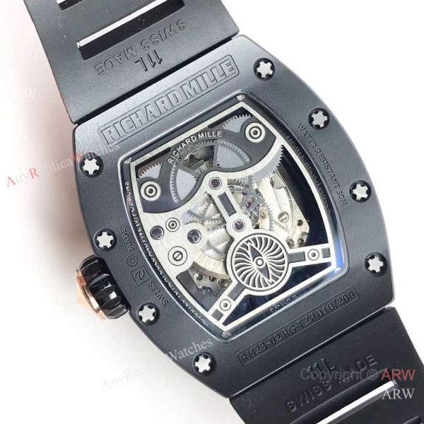 Knock off Richard Mille RM023-02 Rose Gold Eagle Skeleton Dial Ceramic Watch Knock off Richard Mille RM023-02 Rose Gold Eagle Skeleton Dial Ceramic Watch