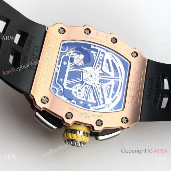 KV Factory Swiss Richard Mille RM 11-03 Flyback 7750 Watch Skeleton Dial Black Rubber KV Factory Swiss Richard Mille RM 11-03 Flyback 7750 Watch Skeleton Dial Black Rubber