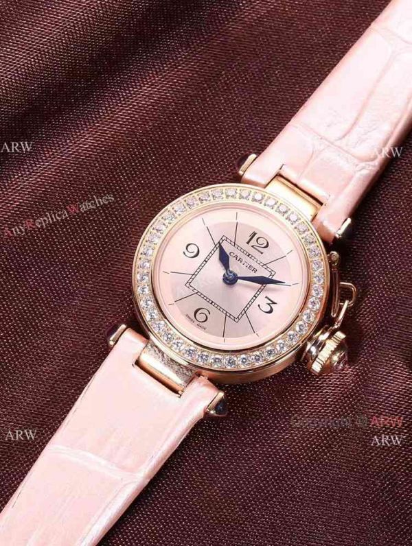 Wholesale Price Replica Cartier Pasha Lady Watch Rose Gold Case Blue Version Wholesale Price Replica Cartier Pasha Lady Watch Rose Gold Case Blue Version
