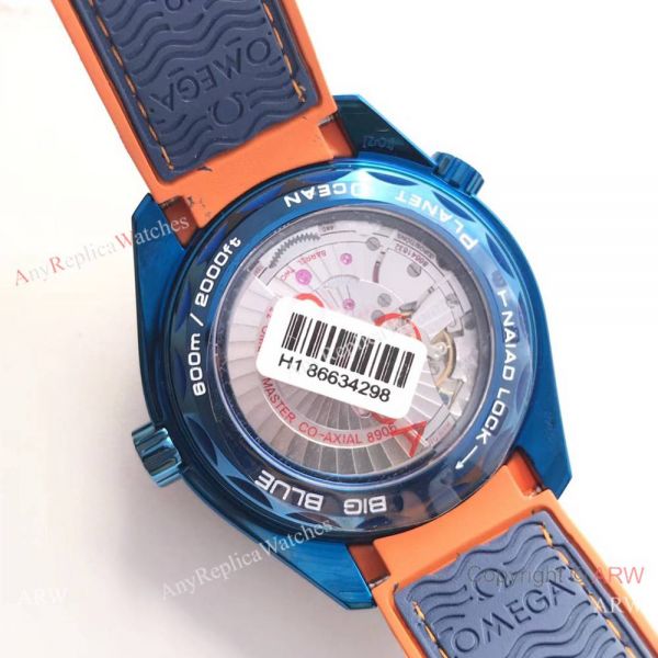 Knock off Omega Seamaster Deep GMT Oramge Black Watch 8906 Swiss Grade Knock off Omega Seamaster Deep GMT Oramge Black Watch 8906 Swiss Grade