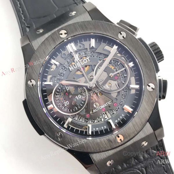 Swiss Hublot Big Bang Black Skeleton Dial Mens Watch Copy 7750 Valjoux Swiss Hublot Big Bang Black Skeleton Dial Mens Watch Copy 7750 Valjoux