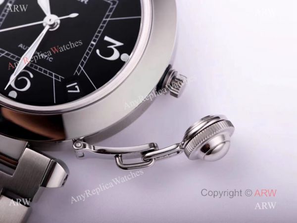 Best Quality Cartier Pasha 2020 Ladies Watches Automatic Replica With Black Dial Best Quality Cartier Pasha 2020 Ladies Watches Automatic Replica With Black Dial