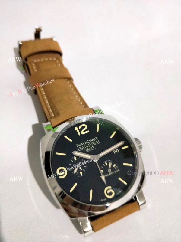 Best Panerai Radiomir GMT Power Reserve Black Dial Watch Pam 658 Best Panerai Radiomir GMT Power Reserve Black Dial Watch Pam 658