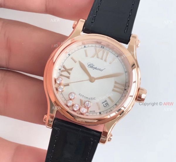 YF Factory Upgraded Replica Chopard Happy Sport Diamond Watch For Sale YF Factory Upgraded Replica Chopard Happy Sport Diamond Watch For Sale