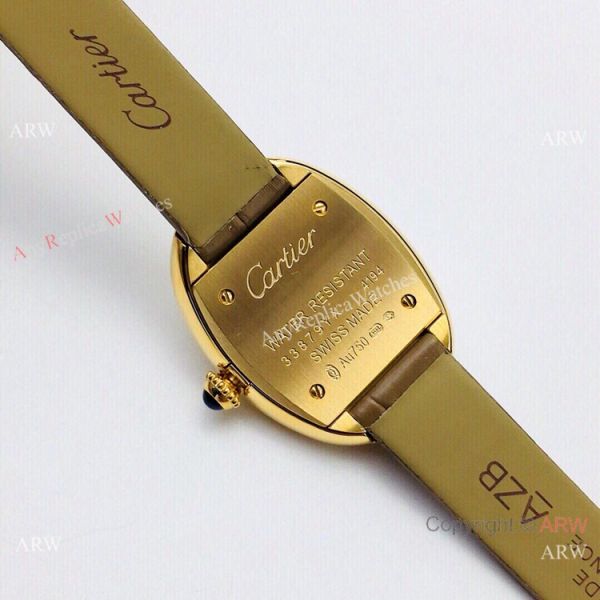 Grade 1A Replica Cartier Baignoire Gold Watch 32mm Grade 1A Replica Cartier Baignoire Gold Watch 32mm