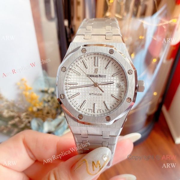 Copy Audemars Piguet Royal Oak SS Blue Dial Watches 37mm Women Copy Audemars Piguet Royal Oak SS Blue Dial Watches 37mm Women