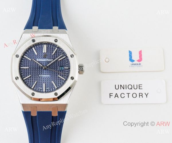 Copy Audemars Piguet Royal Oak 41mm Watches Blue Dial Deployment Clasp Copy Audemars Piguet Royal Oak 41mm Watches Blue Dial Deployment Clasp