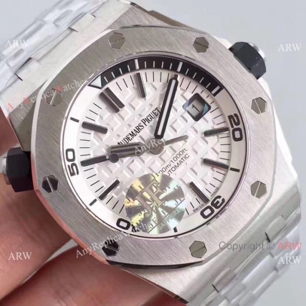 Swiss Grade 1 Audemars Piguet Royal Oak Offshore Diver JF Swiss 3120 Watch Stainless Steel 42mm Swiss Grade 1 Audemars Piguet Royal Oak Offshore Diver JF Swiss 3120 Watch Stainless Steel 42mm
