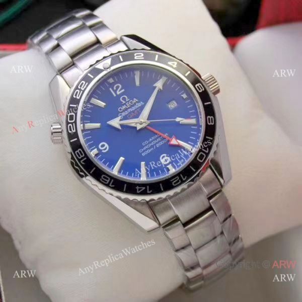 Copy Omega Seamaster Planet Ocean GMT 45mm Watches Orange Bezel Copy Omega Seamaster Planet Ocean GMT 45mm Watches Orange Bezel