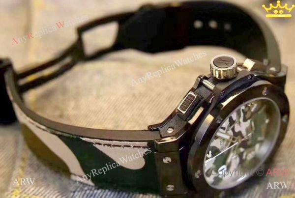 High Quality Hublot Big Bang Men Watch Black Case Camouflage Dial High Quality Hublot Big Bang Men Watch Black Case Camouflage Dial