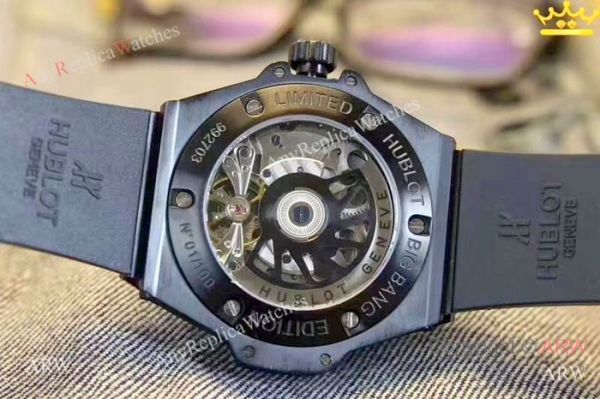 Hublot Big Bang Limited Edition Replica Watch All Black Hublot Big Bang Limited Edition Replica Watch All Black