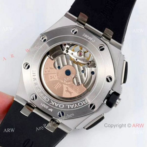 Audemars Piguet Royal Oak offshore Solid Black Watch Fake AP Skeleton Audemars Piguet Royal Oak offshore Solid Black Watch Fake AP Skeleton